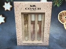 ☆潼漾小舖☆ 送禮好選擇！Coach 香水筆組 (經典＋芙洛麗＋嫣紅）7.5ml*3