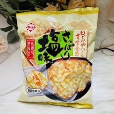 ☆潼漾小舖☆ 日本 鐵火燒 鹽味米果 70g 個別包裝 赤穗燒鹽使用