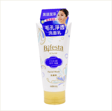 ☆潼漾小舖☆ Bifesta 碧菲絲特 毛孔淨透洗面乳 120g