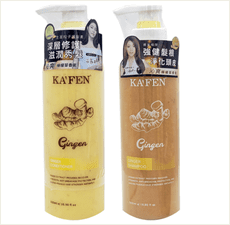 ☆潼漾小舖☆ KAFEN 卡芬 生薑韌髮頭皮洗髮精/生薑粒子護髮素 500ml