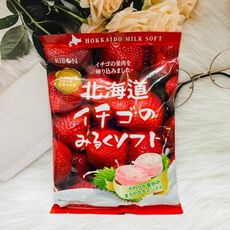 ☆潼漾小舖☆ 日本 Robin 立夢 北海道草莓牛奶糖 300g 大包裝   吃的到草莓果肉喔！