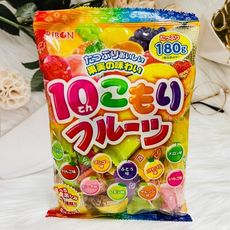 ☆潼漾小舖☆ 日本 Ribon 立夢 10種口味繽紛水果糖 180g 果汁添加
