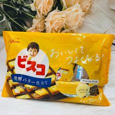 ☆潼漾小舖☆ 日本 Glico 固力果 乳酸菌夾心餅 發酵奶油夾心餅乾 （2枚*20小包）家庭包