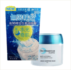 ☆潼漾小舖☆ 《Bio-essence》碧歐斯 水漾保濕 爆水面膜 80g