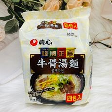 ☆潼漾小舖☆ 韓國 農心 韓國正宗 牛骨湯麵 4食入（111g*4包）