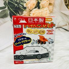 ☆潼漾小舖☆ 日本 Nissin 日清 TOMICA 汽車餅乾 40g 盒子可以做汽車模型喔！