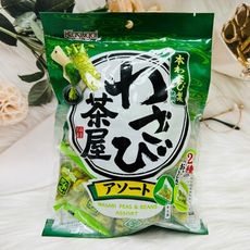 ☆潼漾小舖☆ 日本 Kasugai 春日井 芥末茶屋 芥末風味豆果子 芥末豌豆/芥末蠶豆 三角包