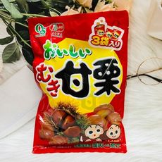 ☆潼漾小舖☆ 日本 OKASAN 岡山 去殼栗子 剝殼栗子 50g*3袋入