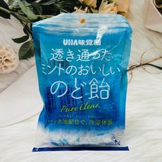 ☆潼漾小舖☆日本 UHA味覺糖 薄荷風味喉糖 88g 薄荷油配合 冷涼體感 薄荷糖 透明薄荷糖