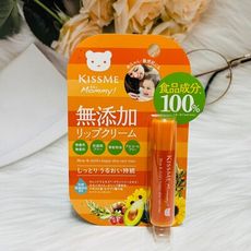 ☆潼漾小舖☆ KISS ME 奇士美 Mommy親子護唇膏 2.5g 無著色 無香料 無添加 寶寶可