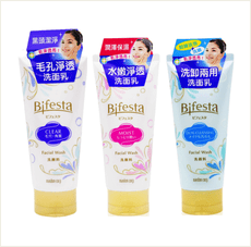 ☆潼漾小舖☆ Bifesta 碧菲絲特 淨透洗面乳 120g