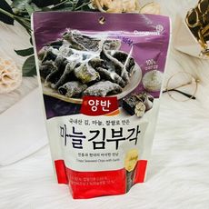 ☆潼漾小舖☆ 韓國 Dongwon 酥脆海苔片 50g 香蒜風味/蝦風味 兩款供選