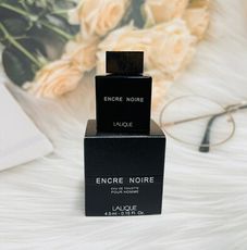 ☆潼漾小舖☆ LALIQUE 黑澤 ENCRE NOIRE 男性淡香水 小香水 4.5ml