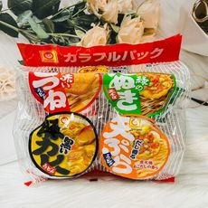 ☆潼漾小舖☆ 日本 東洋 泡麵 東洋 迷你四入碗麵組 天婦羅蕎麥麵/天婦羅風味麵/豆皮碗麵/咖喱風味