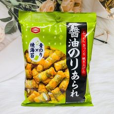 ☆潼漾小舖☆ 日本 龜田製果 醬油海苔米果 65g 青海苔X燒海苔 海苔米果