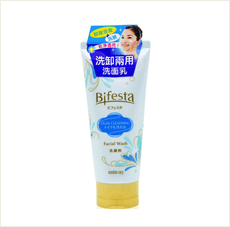 ☆潼漾小舖☆ Bifesta 碧菲絲特 洗卸兩用淨透洗面乳 120g