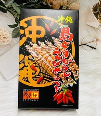 ☆潼漾小舖☆ 日本 OKINAWA 沖繩名產 南風堂 沖繩島辣椒味蝦餅 沖繩辣蝦餅 27入