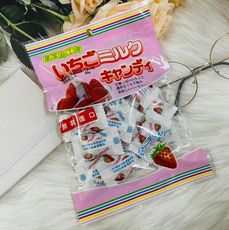 ☆潼漾小舖☆ 日本 果實飴工房 草莓牛奶糖 80g 添加草莓果汁
