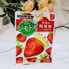 ☆潼漾小舖☆ 日本 UHA味覺糖 草莓軟糖 40g 新瀉產越後姬草莓使用 期間限定