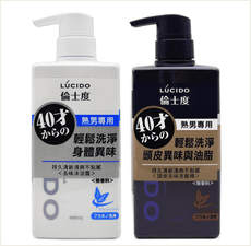 ☆潼漾小舖☆L'UCIDO 倫士度 頭皮去味洗髮精/去味沐浴露 450ml