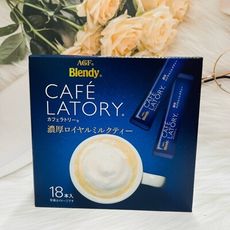 ☆潼漾小舖☆日本 AGF Blendy Cafe Latory 濃厚皇家奶茶 198g (18包入)