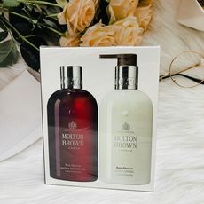 ☆潼漾小舖☆ 英國皇室品牌 MOLTON BROWN 絕對莓果沐浴乳+身體乳組