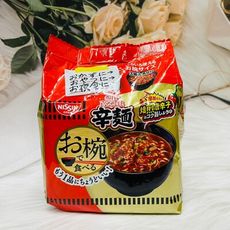 ☆潼漾小舖☆ 日本 Nissin 日清食品 辛麵 焙煎唐辛子 3食入 泡麵