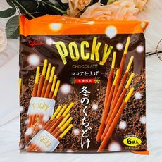 ☆潼漾小舖☆ 冬季限定😋日本 glico 固力果 Pocky 巧克力棒 原味/焦糖海鹽 6袋入