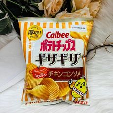 ☆潼漾小舖☆日本 Calbee 加樂比 厚切洋芋片 三種口味可選 鹽味厚切/雞汁厚切/辛辣厚切 洋芋