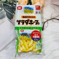 ☆潼漾小舖☆ 日本 龜田製果 沙拉鹽味米果 6小袋入 伯方的鹽使用