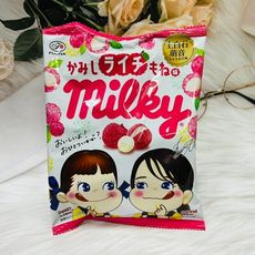 ☆潼漾小舖☆ 日本 Fujiya 不二家 Peco 荔枝風味牛奶糖 68g 荔枝牛奶糖