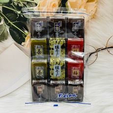 ☆潼漾小舖☆滿屋 彩ようかん 迷你羊羹 12入 456g (煉/小倉/塩/梅/抹茶五種口味)