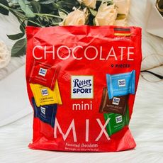 ☆潼漾小舖☆ 德國 Ritter SPORT 力特律動 繽紛彩袋迷你可可 綜合風味 150g 9個入