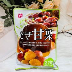 ☆潼漾小舖☆ 日本 山内製菓 HP 去殼珍味甘栗 剝殼栗子 去殼栗子🌰 (90g*3包入)