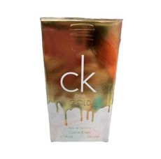 ☆潼漾小舖☆ Calvin Klein 卡文克萊 CK GOLD 金色限量版200ml