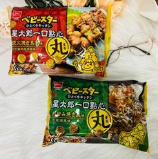 ☆潼漾小舖☆ 日本 優雅食 星太郎一口點心餅 6袋入 日式雞肉串燒風味/大阪燒風味/櫻花蝦天婦羅