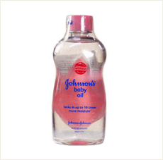 ☆潼漾小舖☆美國 JOHNSONS嬰兒潤膚油 414ml（粉-中性 )