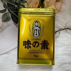 ☆潼漾小舖☆日本 Ajinomoto 味之素 鐵罐 味素1KG 金味素