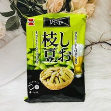 ☆潼漾小舖☆ 日本 岩塚 枝豆鹽風味米果 4小袋入 枝豆米果 豌豆米果