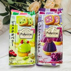 ☆潼漾小舖☆ 日本 Fujiya 不二家 Palettie 烘焙餅乾 80g 堅果風味/紫薯風味