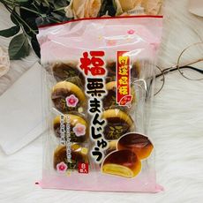 ☆潼漾小舖☆日本 日新堂 福栗饅頭 8個入 開運招福 栗子饅頭 溫泉饅頭 日本和果子