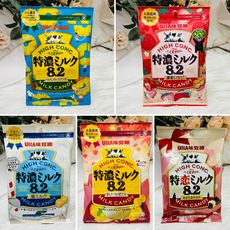 ☆潼漾小舖☆ 日本 UHA味覺糖 特濃8.2 牛奶糖 72g 多款風味供選