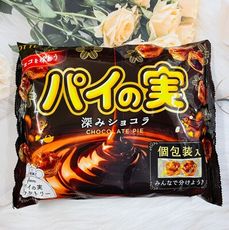 ☆潼漾小舖☆ 日本 Lotte 樂天 濃郁巧克力派 124g 濃厚巧克力 個別包裝 家庭包