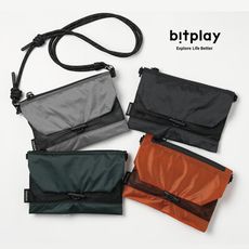 【bitplay】Foldable 2-Way Bag 超輕量翻轉口袋包_四色(黑/綠/橘/灰)
