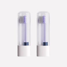 【JIMOK】J6 PRO電動牙刷刷頭兩入組(護齦型刷毛)-深海藍