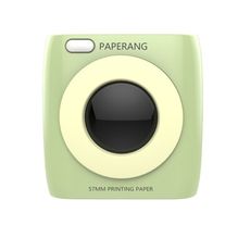 Paperang 二代P2 高清口袋列印小精靈-喵喵機-復古綠 熱感應 OCR 相片 列印 迷你