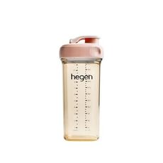 【hegen】 金色奇蹟PPSU多功能方圓型寬口水瓶 330ml_四種顏色