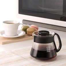 【HARIO V60經典系列】02黑色60咖啡分享壺600ml [XVD-60B-EX]