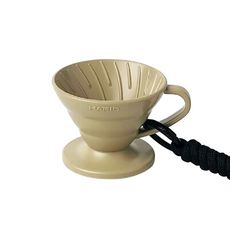【HARIO】V60迷你 PBT 品飲杯/試飲杯-卡其色