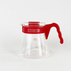 【HARIO V60好握系列】02緋紅色咖啡分享壺700ml [VCS-02RR-EX]